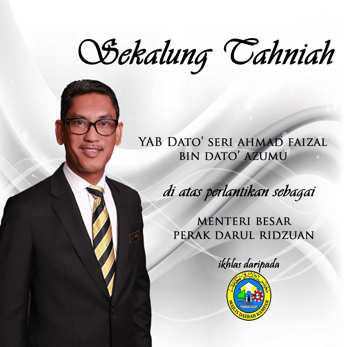 Sekalung Tahniah  Portal Rasmi Majlis Daerah Kampar (MDKpr)