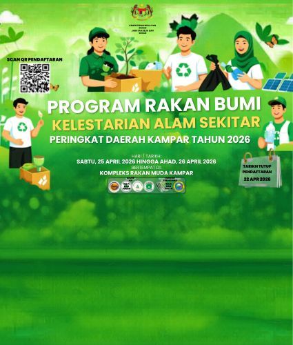 PERHATIAN BELIA KAMPAR! JOM JADI RAKAN BUMI!
