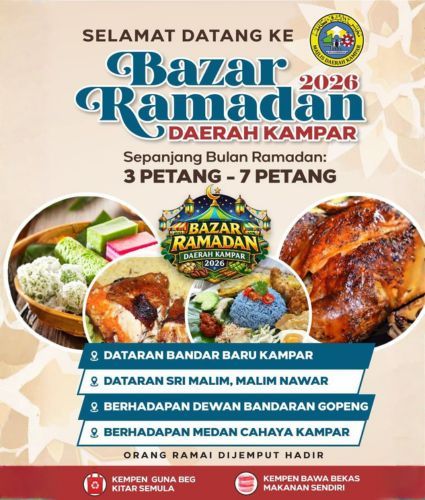 🌙✨ LOKASI BAZAR RAMADAN TAHUN 2026 ✨🌙