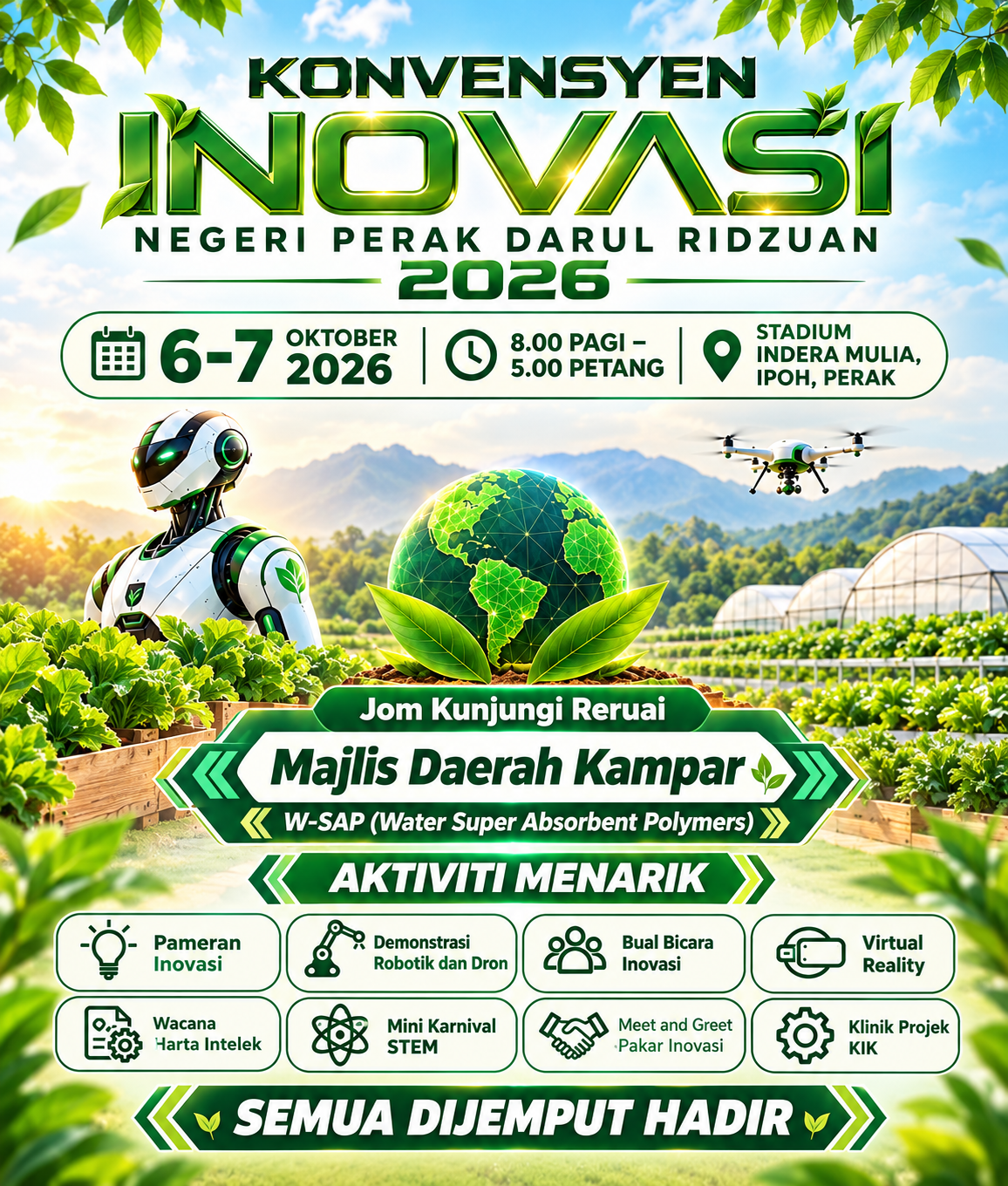 MOH SINGGAH KE KONVENSYEN INOVASI NEGERI PERAK 2026!