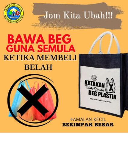 KEMPEN HINDARI PENGGUNAAN PLASTIK SEKALI GUNA