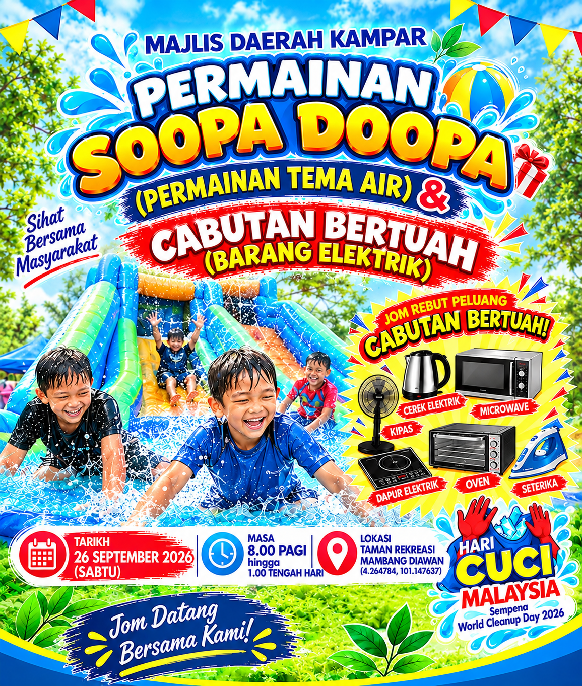 JOM MERIAHKAN HARI CUCI MALAYSIA 2026!