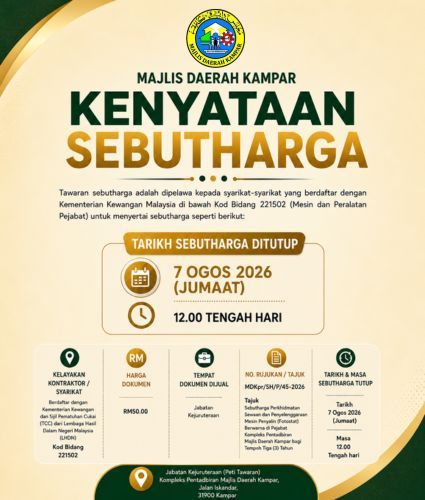 KENYATAAN SEBUTHARGA 31.7.2026
