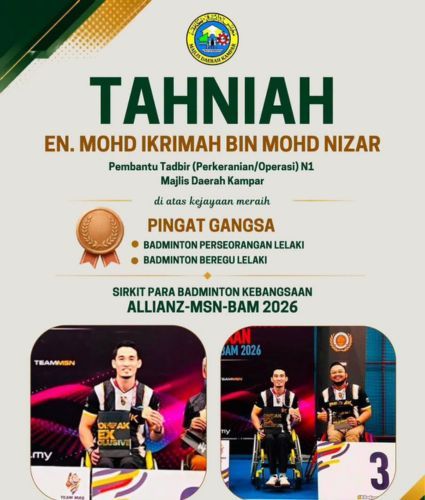 SYABAS DAN TAHNIAH!