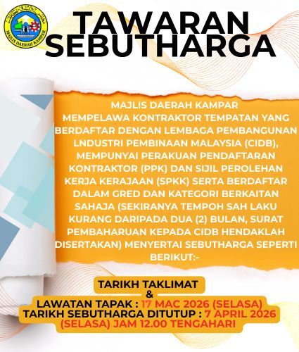 Tawaran Sebutharga 17.3.2026