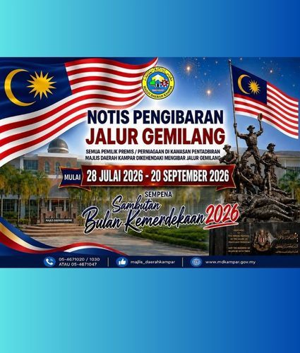 PEMASANGAN DAN KIBAR BENDERA JALUR GEMILANG